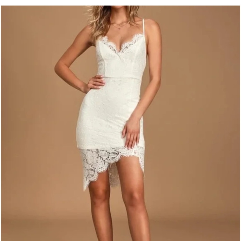 Lulus Flirting with Desire Dress NWT